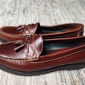 G.H. Bass & Co. Brown Tassel Loafers